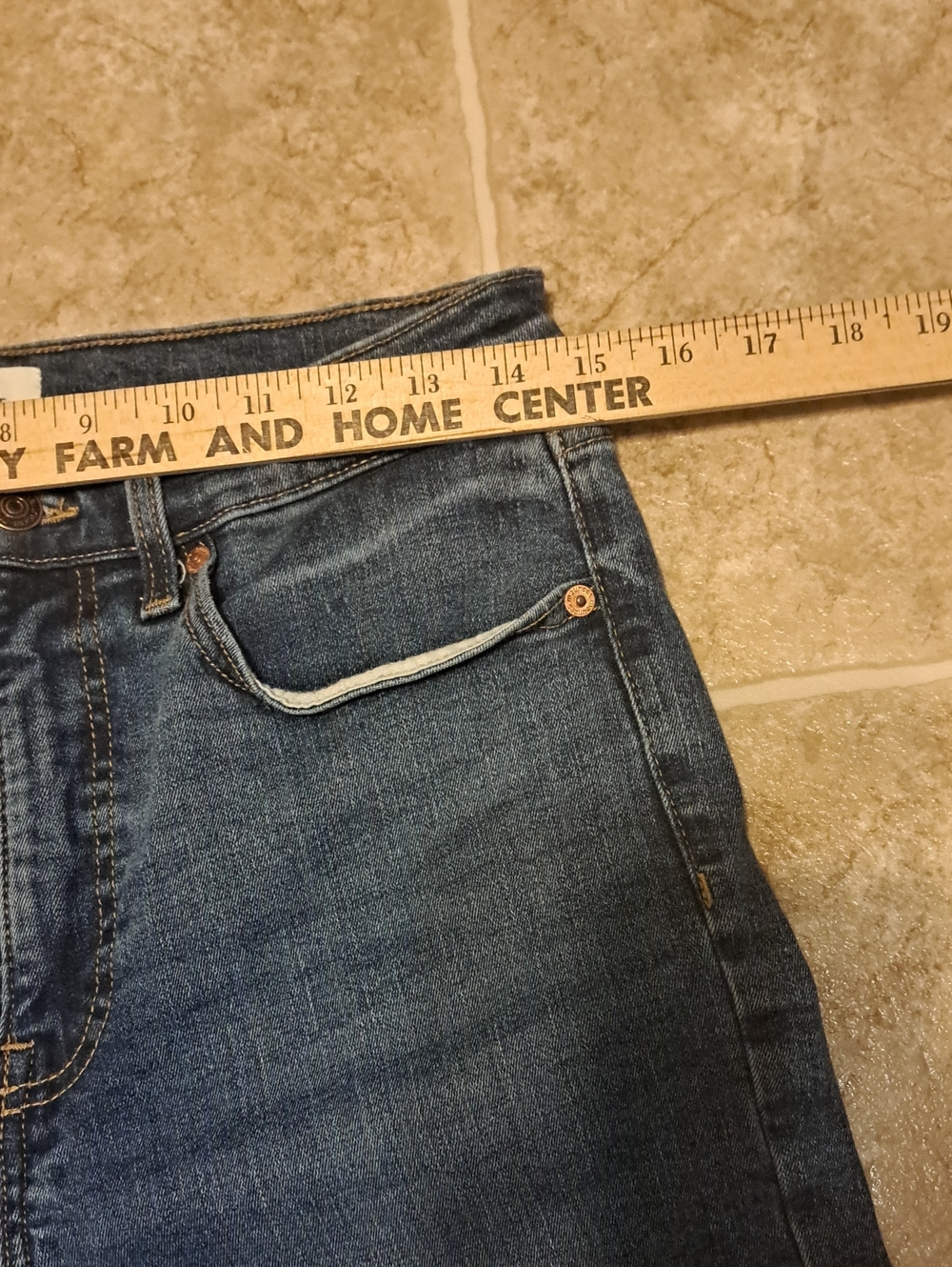 M Jeans Sculpt High-Rise Skinny Women’s Jeans - Blue. Size 12 R. - Picture 6 of 12